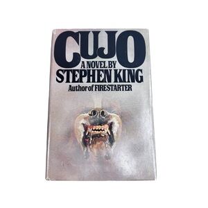 Cujo Stephen King 1981 Horror Hardcover Novel Viking Press Dust Jacket